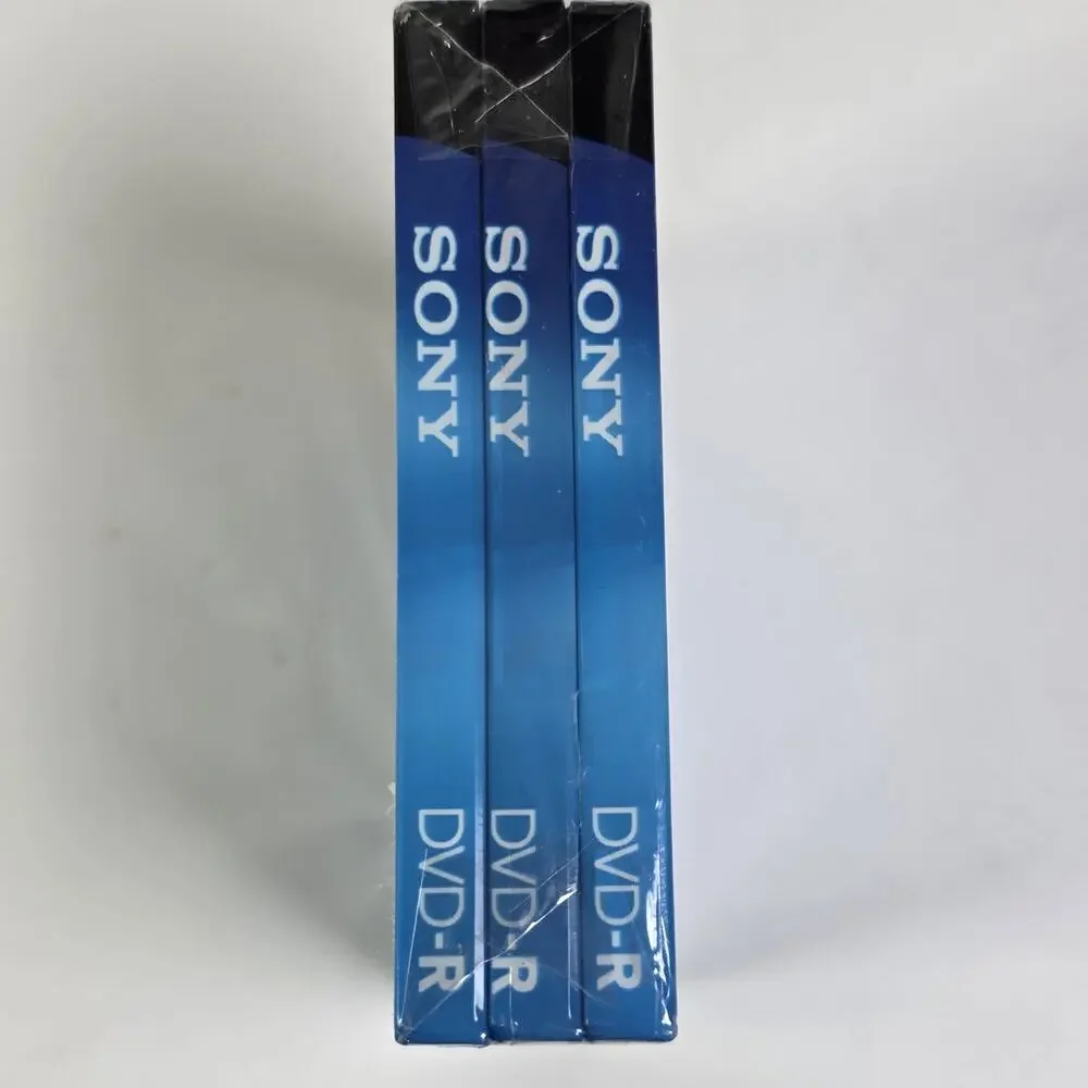 Sony Handycam DVD-R 30 Min 1.4GB Recordable Disc 3 PACK New Sealed